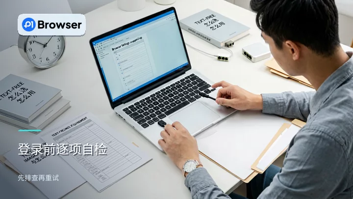 代理与指纹环境使用前的配置检查场景