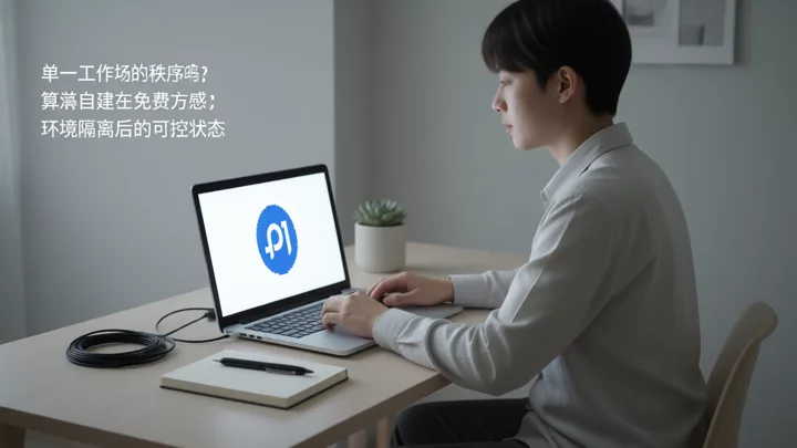 环境隔离配置完成后的单一工作站,操作者处于可控状态