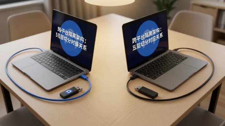 跨平台浏览器 profile 隔离架构示意:亚马逊与 TikTok Shop 各自独立的网络出口、指纹参数与支付通道切分