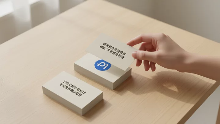 三档账号规模对应的每日手动切换次数递减:2-3家、4-6家、7家以上分别控制在4次、8次、12次以内