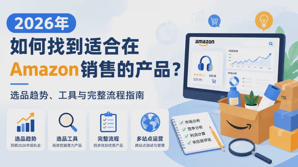 How to Find Products for Amazon Sales in 2026: Selection Trends, Tools, and a Complete Step-by-Step Guide