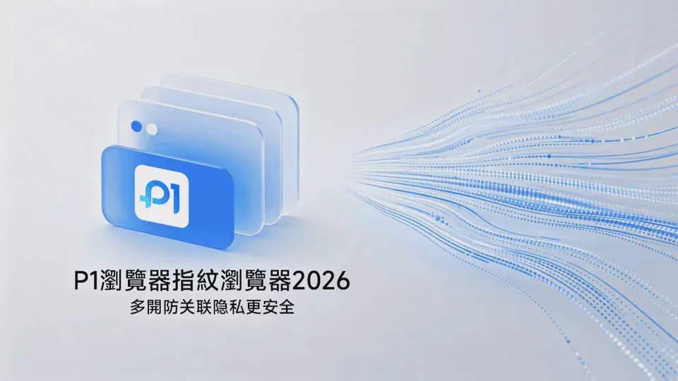 2026 P1Browser 旗艦版|一視窗一環境深度隔離 + 動態指紋生成 + 行動裝置模擬 + 批量管理 + 稽核追溯,全功能解析