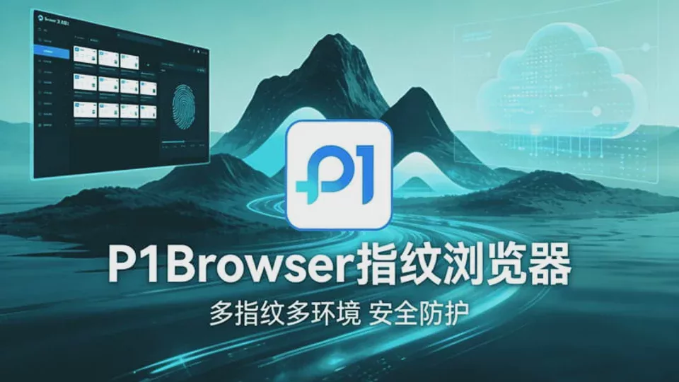P1Browser 全新升級:指紋模擬精度再提升,多帳號防關聯進入新階段