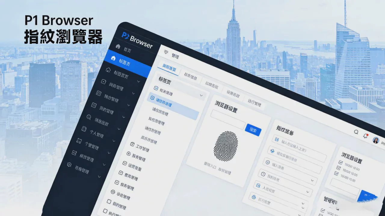 P1Browser_Fingerprint Browser|A Multi-Account Security Tool Trusted by Hundreds of Thousands of Users Image 1 P1Browser_Fingerprint Browser|A Multi-Account Security Tool Trusted by Hundreds of Thousands of Users Image 1