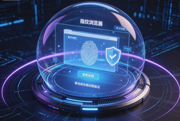 指紋瀏覽器示意圖